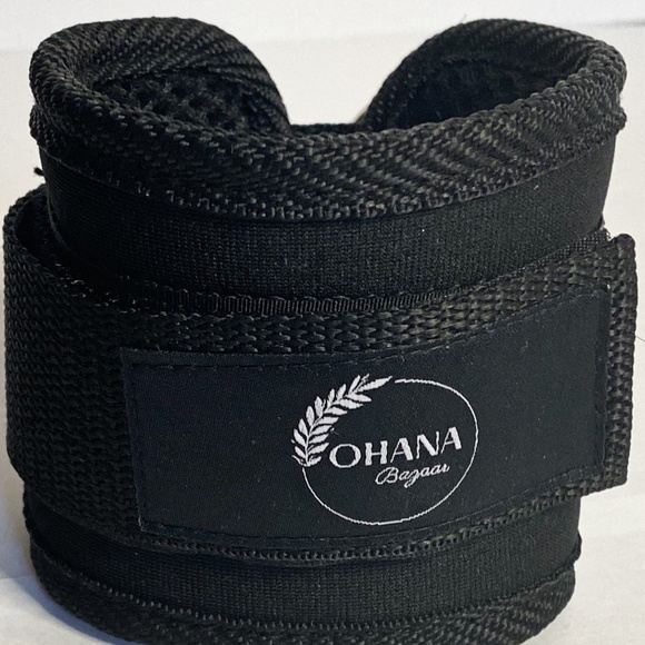 Ohana Bazaar Ankle D Ring Strap Gym Weightlifting Cable Attachment - Picture 1 of 6